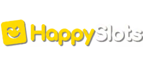 Happyslots casino logo black