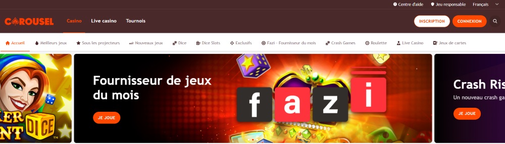 carousel casino avis