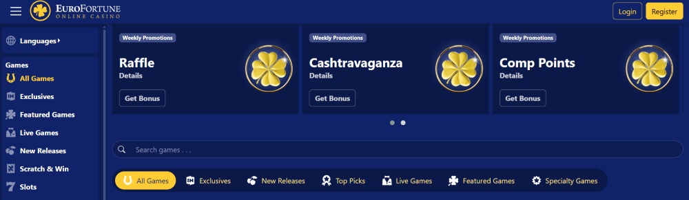 eurofortune casino avis