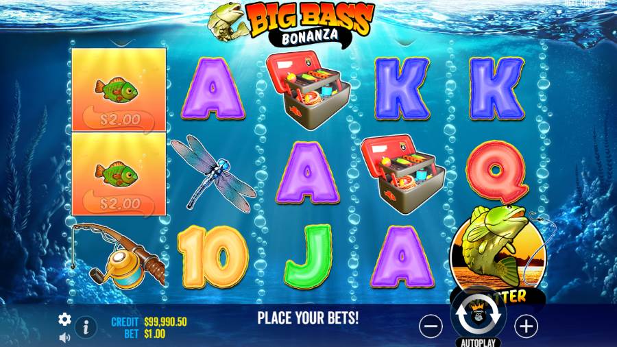 fonctions du big bass bonanza
