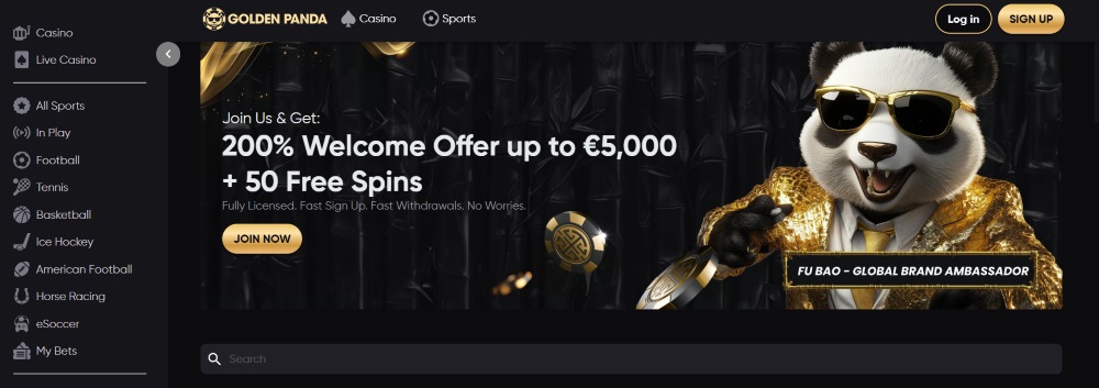 golden panda casino avis