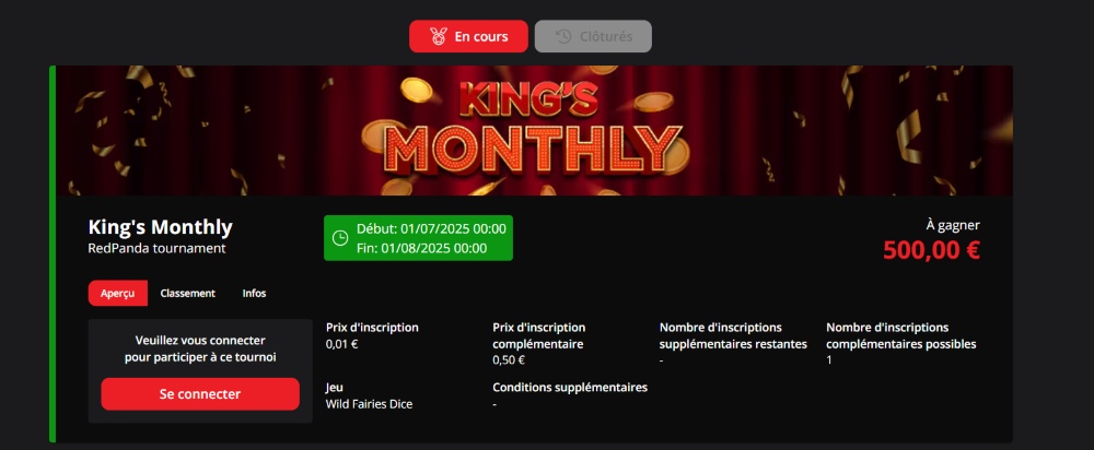 king casino bonus