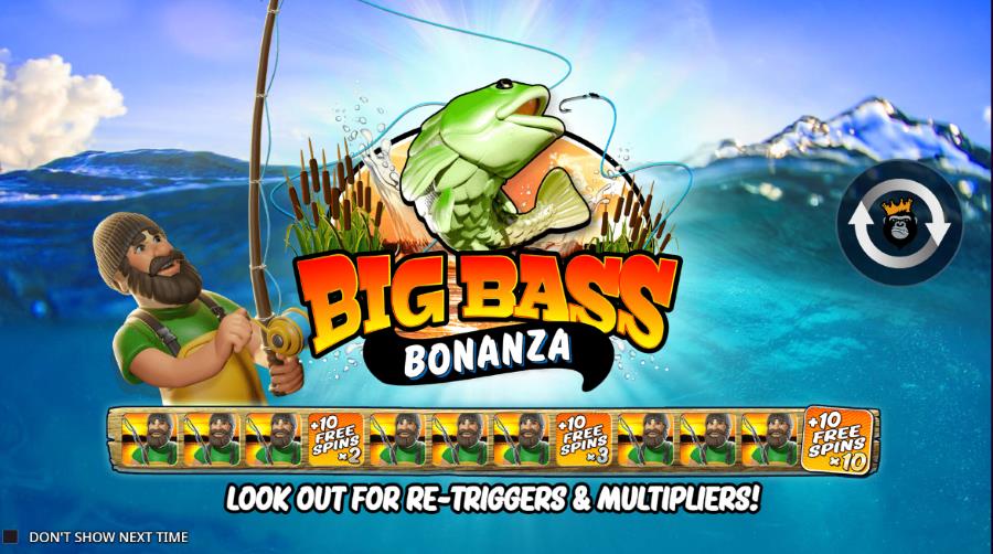spécifications du jeu big bass bonanza