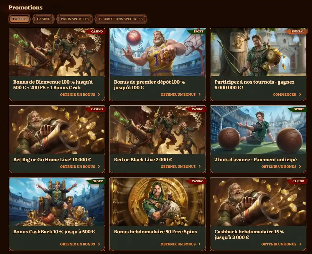 wild robin promotions