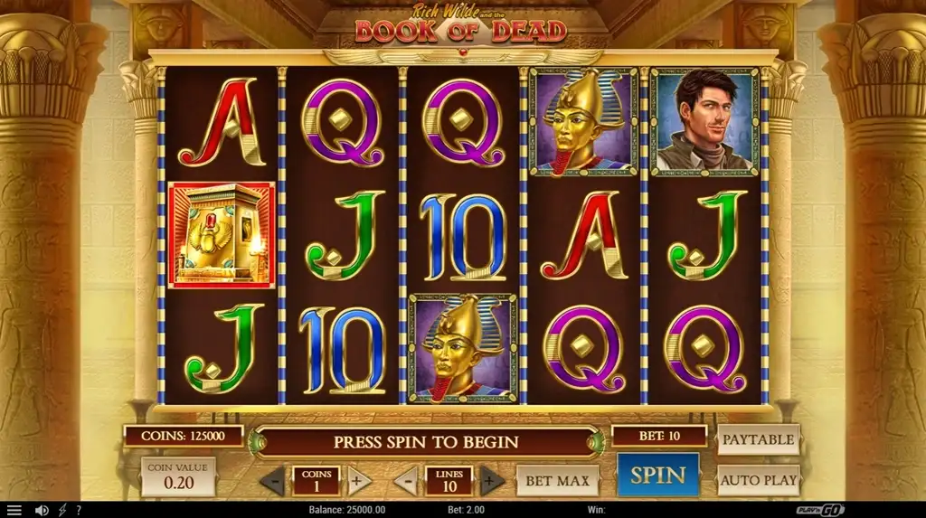 book of dead slot