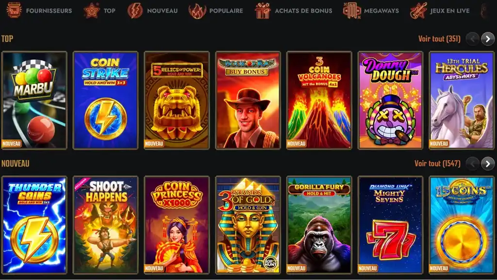 gransino games