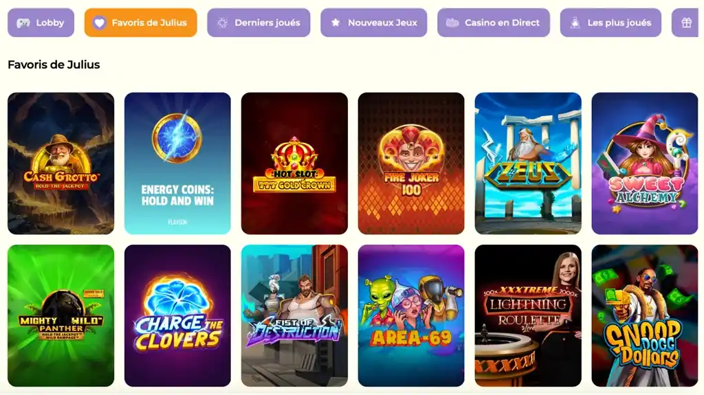 julius games
