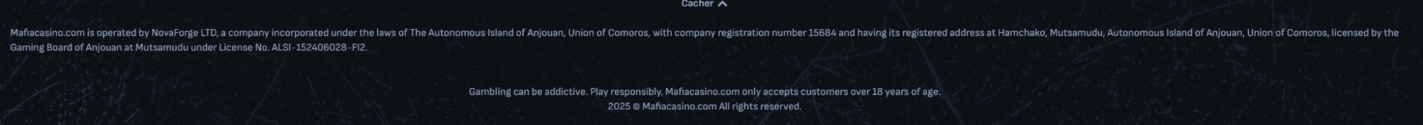 mafia footer