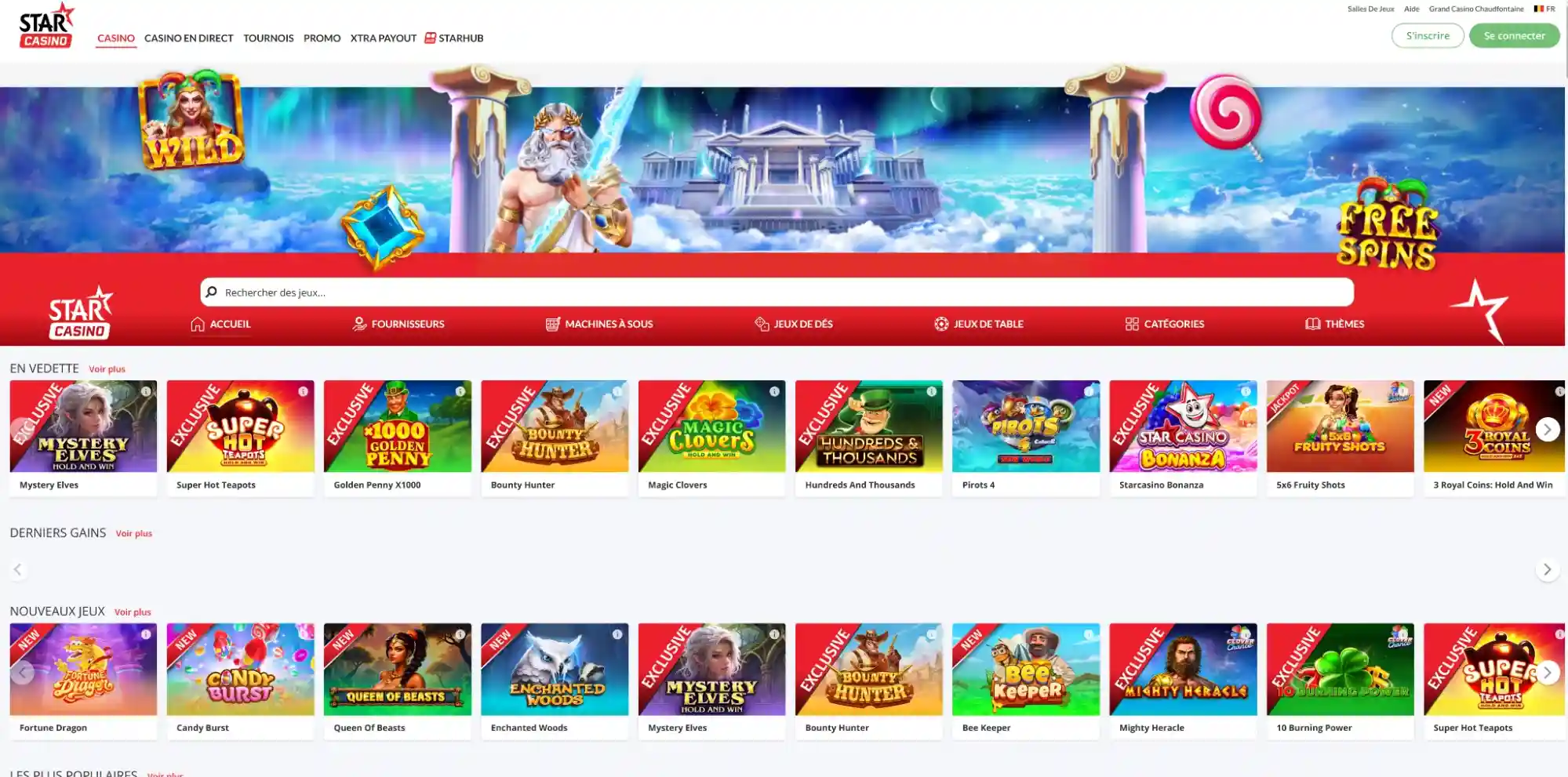 star casino games