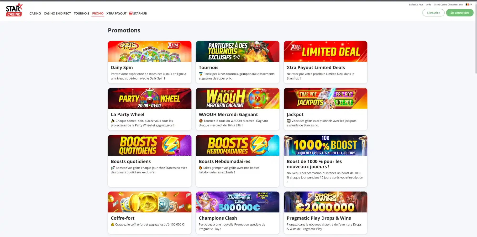 star casino promotions