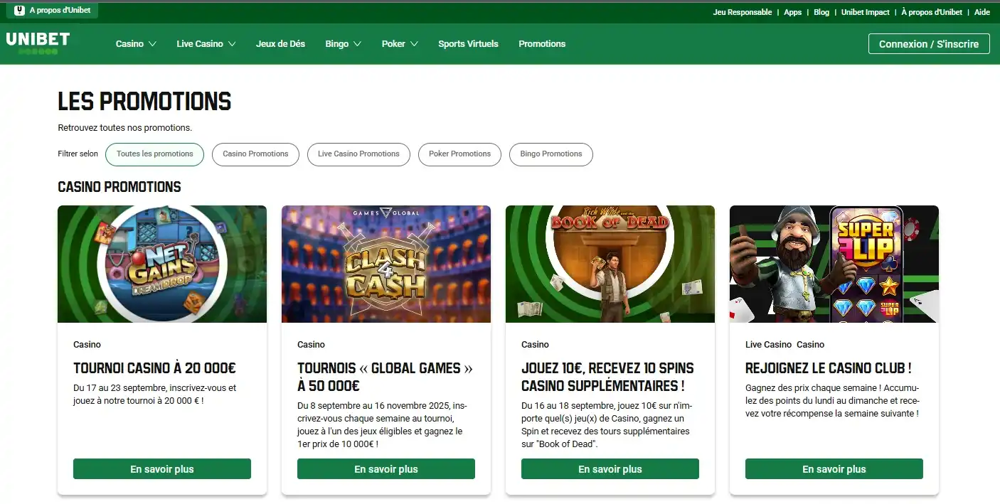 unibet promotions