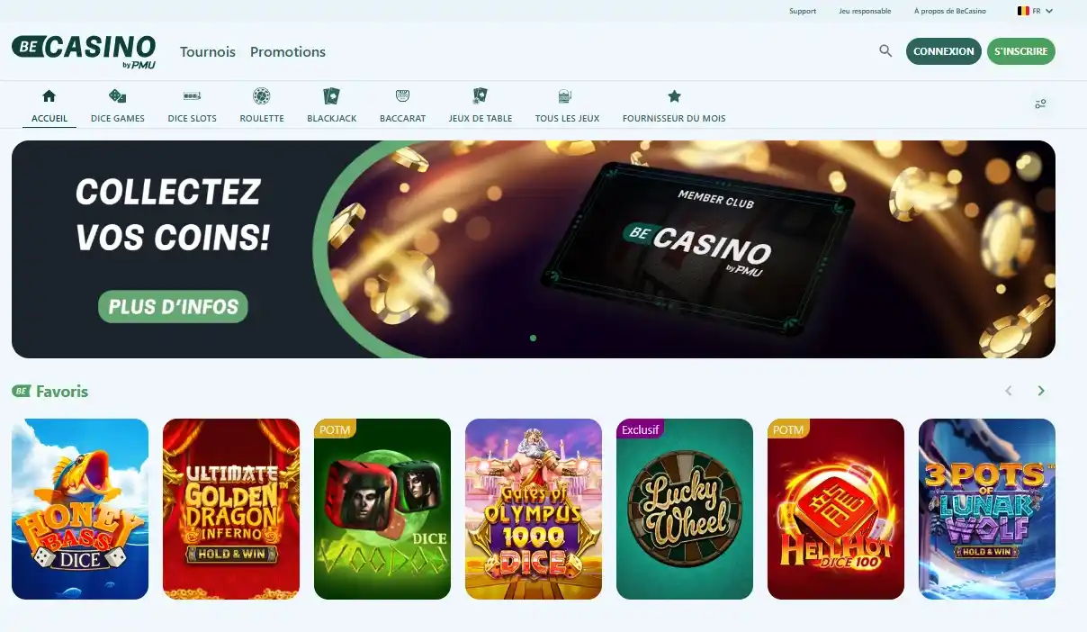 becasino main page