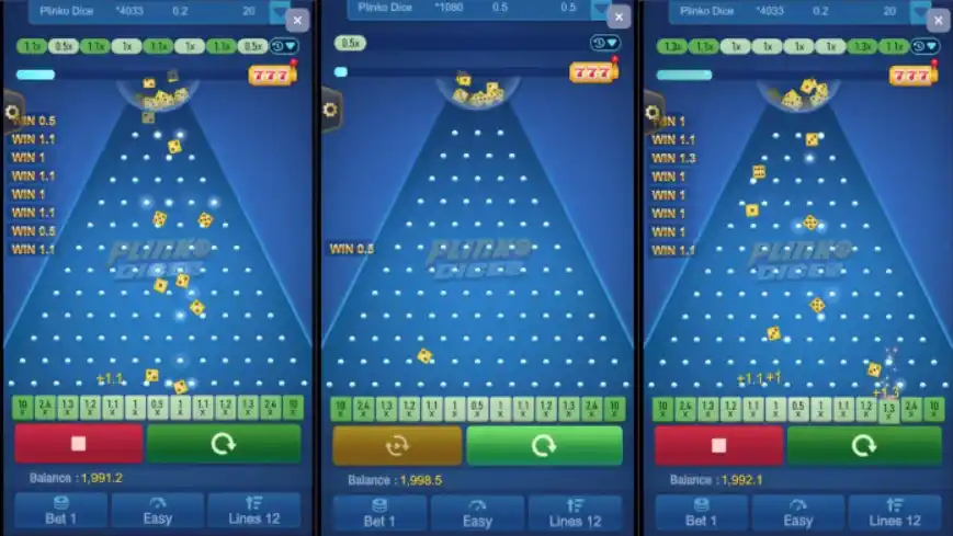 plinko dice de Tada Gaming