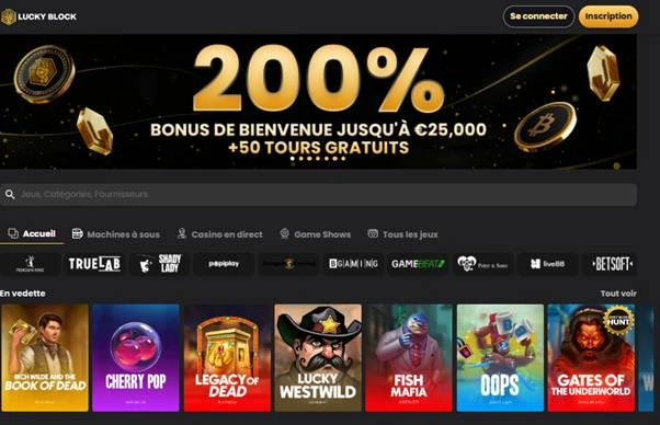 lucky block promotions